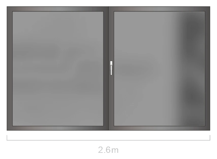 Extended door illustration.
