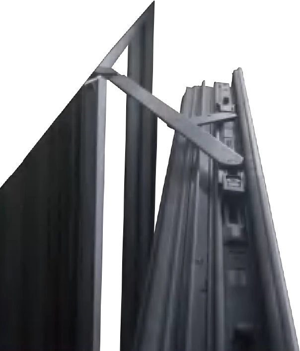 Smooth durable mechanisms closeup.